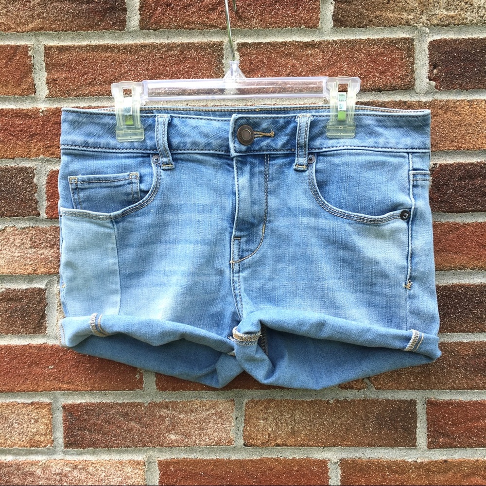 American Eagle Light Jean Shorts